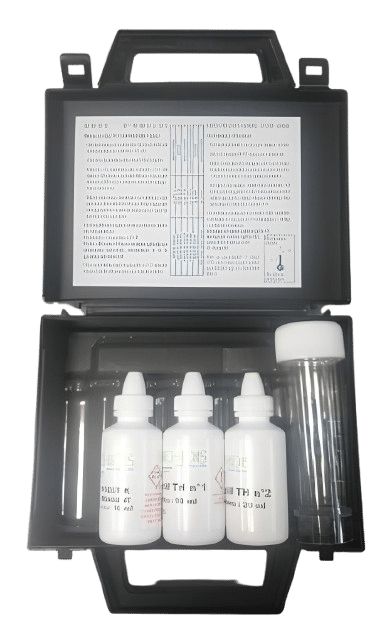 Instrumentation utilisée pour le contrôle de l’eau de dialyse.