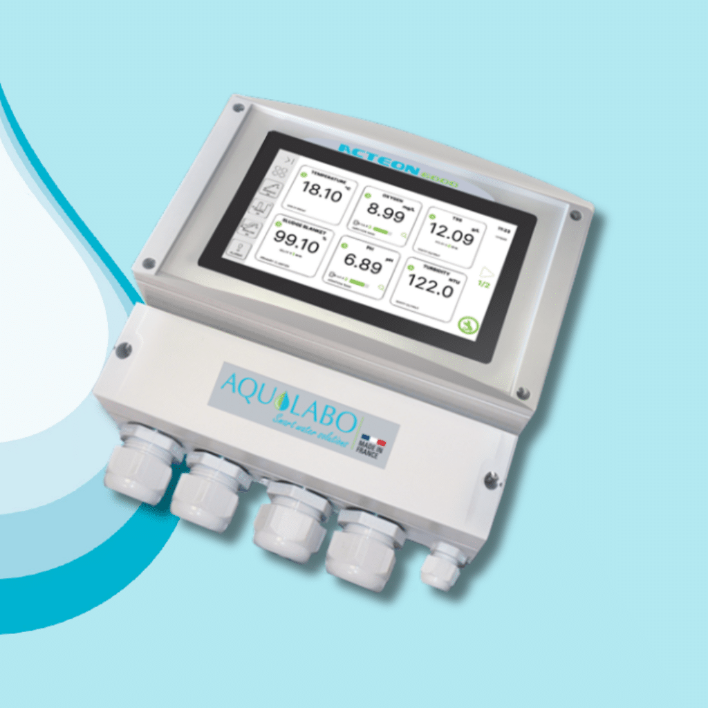 Analyseur ACTEON présenté lors de l’IFAT Munich, salon des technologies environnementales.